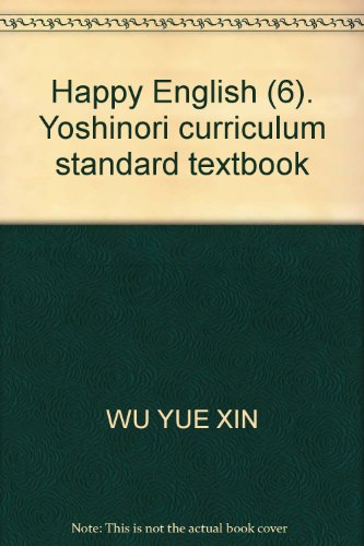 9787810423373: Happy English (6). Yoshinori curriculum standard textbook