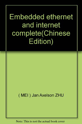 Imagen de archivo de Embedded ethernet and internet complete(Chinese Edition) a la venta por liu xing