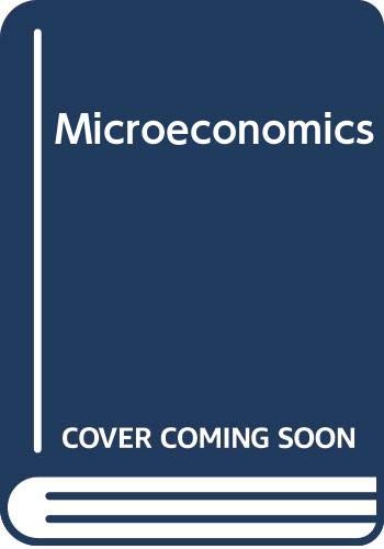 Beispielbild fr Microeconomics zum Verkauf von WorldofBooks