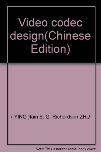 Stock image for Video codec design(Chinese Edition) for sale by liu xing