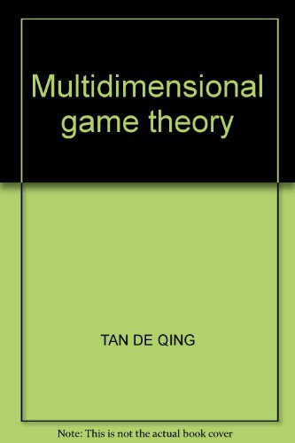 9787811042405: Multidimensional game theory
