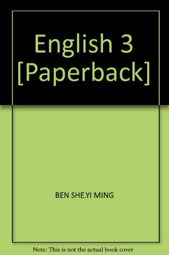 Imagen de archivo de English 3 [Paperback](Chinese Edition) a la venta por liu xing