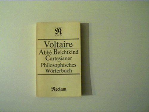 9788000282824: Abb, Beichtkind, Cartesianer. Philosophisches Wrterbuch