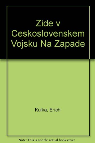 Stock image for Zide v Ceskoslovenskem Vojsku Na Zapade for sale by michael diesman