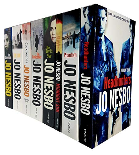 Stock image for Jo Nesbo Collection 9 Books Set- (The Snowman, Police, The Devil's Star, The Redeemer, Cockroaches, The Leapord, The son, The Bat, Headhunters) for sale by Blindpig Books