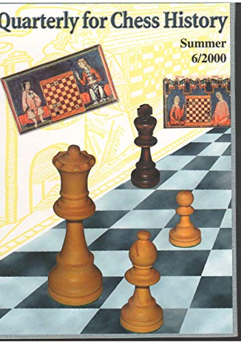 9788071890249: Quarterly for Chess History 6/2000