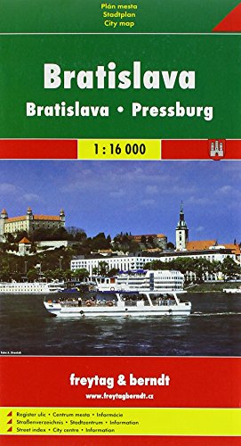 9788072241422: Bratislava 1:16.000 SC: Shocart Stadtplan