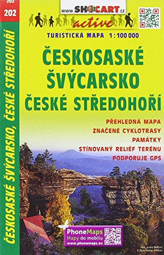 Beispielbild fr SC 202 Ceskosaske Svycarsko 1:100 000: Ceske Stredohori. Shocart Wanderkarte zum Verkauf von medimops