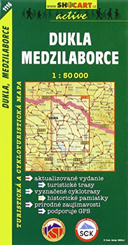 9788072244942: SC 1116 Dukla. Medzilaborce 1 : 50 000