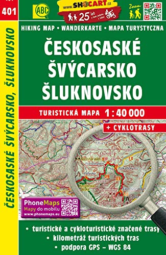 Beispielbild fr Wanderkarte Tschechien Ceskosaske Svycarsko, Sluknovsko 1 : 40 000 zum Verkauf von Blackwell's