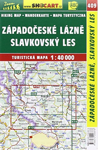 9788072246878: Wanderkarte Tschechien Zapadoceske lazne, Slavkovsky les