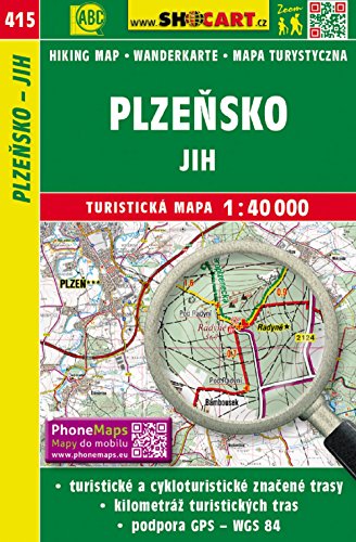 9788072246939: Wanderkarte Tschechien Plzensko - jih 1 : 40 000: Turisticke Mapy Cesko
