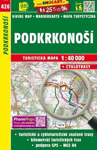 9788072247042: Wanderkarte Tschechien Podkrkonosi 1 : 40 000: Turisticke Mapy Cesko