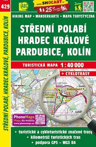 9788072247073: Wanderkarte Tschechien Stredni Polabi