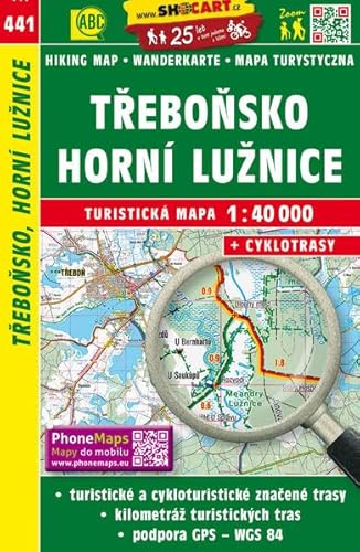9788072247196: Wanderkarte Tschechien Trebonsko, Horni Luznice 1 : 40 000: Turisticke Mapy Cesko