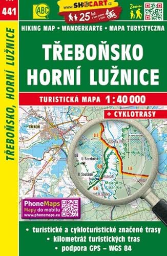 9788072247196: Wanderkarte Tschechien Trebonsko, Horni Luznice 1 : 40 000: Turisticke Mapy Cesko