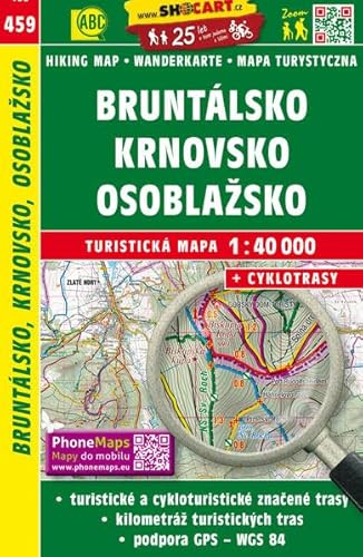 9788072247370: Wanderkarte Tschechien Bruntalsko, Krnovsko, Osoblazsko 1 : 40 000: Turisticke Mapy Cesko