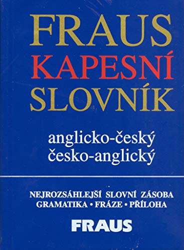 Imagen de archivo de Fraus English-Czech and Czech-English Pocket Dictionary a la venta por HPB-Red