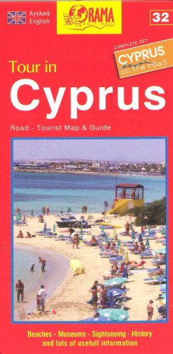 Beispielbild fr Cyprus 1:415,000 Pocket Map & Guide ORAMA zum Verkauf von medimops
