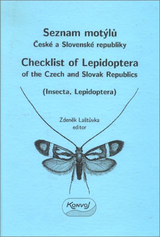 9788085615715: Checklist of Lepidoptera of the Czech & Slovak Republics (Insecta Lepidoptera
