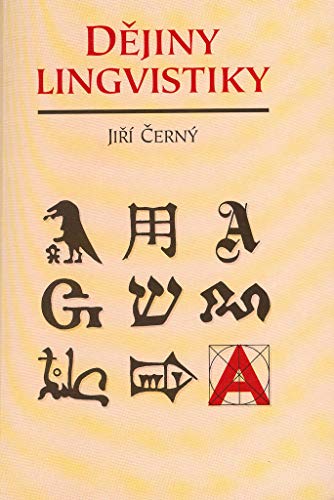 9788085885965: Dějiny lingvistiky (Czech Edition)