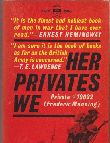 Stock image for Her Privates We for sale by Better World Books