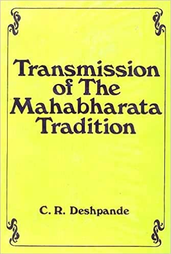 9788100001394: Transmission of the Mahabharata Tradition
