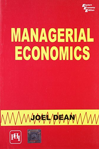 9788120301160: Managerial Economics