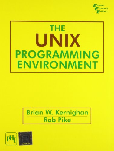 9788120304994: Unix Programming Environment
