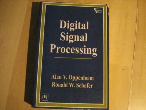 Beispielbild fr Digital Signal Processing [Paperback] [Jan 01, 1988] OPPENHEIM & SCHAFER zum Verkauf von ThriftBooks-Atlanta