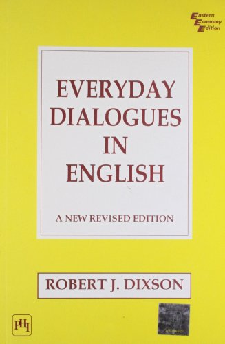 Beispielbild fr Everyday Dialogues in English ; A New Revised Edition zum Verkauf von ThriftBooks-Dallas