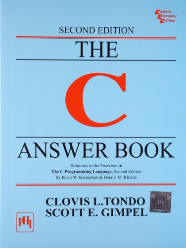 9788120305793: The C Answer Book