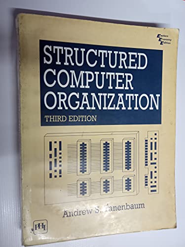 Structured Computer Organization (9788120306677) by Tanenbaum