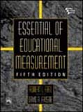 9788120307001: Essentials of Educational Measurement