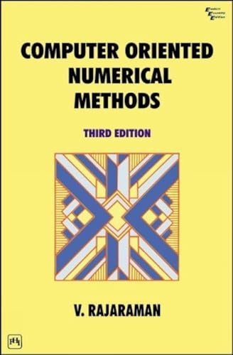 Beispielbild fr Computer Oriented Numerical Methods zum Verkauf von Majestic Books