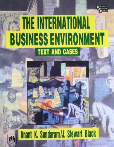 9788120311411: TheInternationalBusinessEnvironment Text and Cases [Paperback]