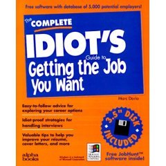 9788120315075: The Complete Idiot’s Guide to Getting the Job You Want