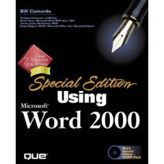 9788120315730: Special Edition Using Microsoft(r) Word 2000 (with Cd-rom)