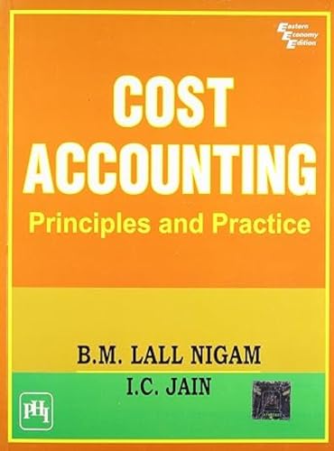 9788120317239: Cost Accounting: Principles and Practice