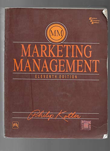 9788120320833: Title: Marketing Management