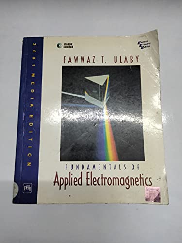9788120321700: Fundamentals of applied electromagnetics (with CD)