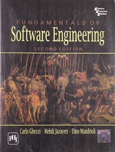 Beispielbild fr Fundamentals of Software Engineering zum Verkauf von dsmbooks