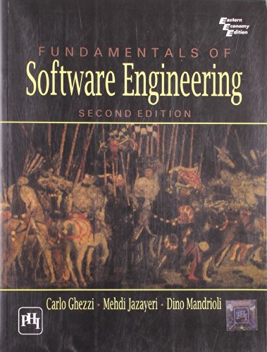 Imagen de archivo de Fundamentals of Software Engineering a la venta por dsmbooks