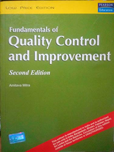9788120323773: Fundamentals of Quality Control and Improvement