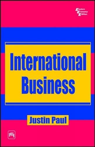 International Business (9788120324268) by Francis Cherunilam