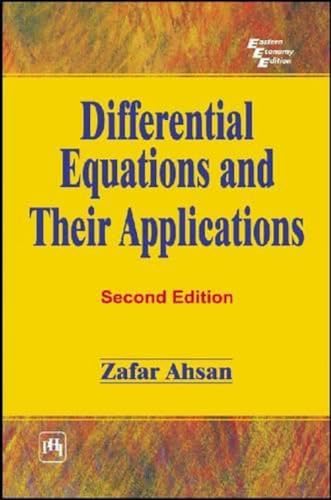 9788120325234: Differential Equations and Their Applications