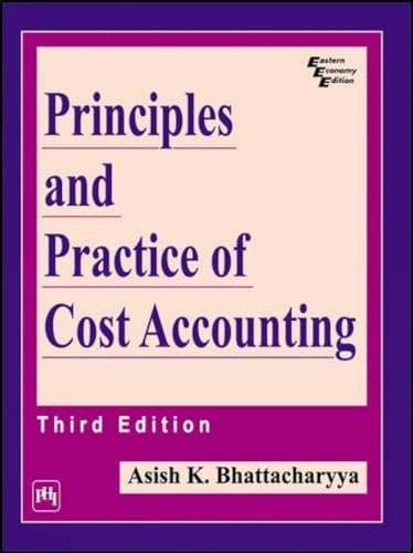 Beispielbild fr Principles and Practice of Cost Accounting zum Verkauf von WorldofBooks