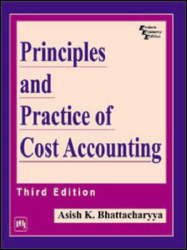 Stock image for Principles and Practice of Cost Accounting for sale by Revaluation Books