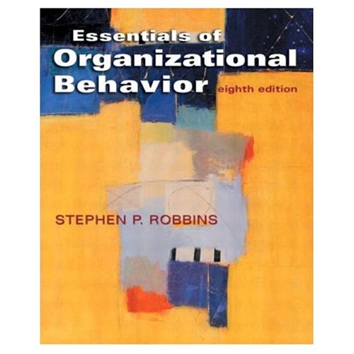 Stock image for Essentials of Organizational Behavior for sale by Majestic Books