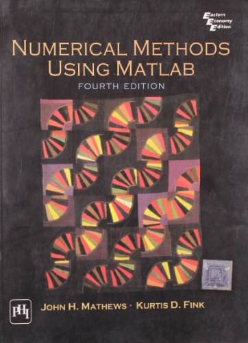 9788120327658: Numerical Methods Using Matlab (Livre en allemand)